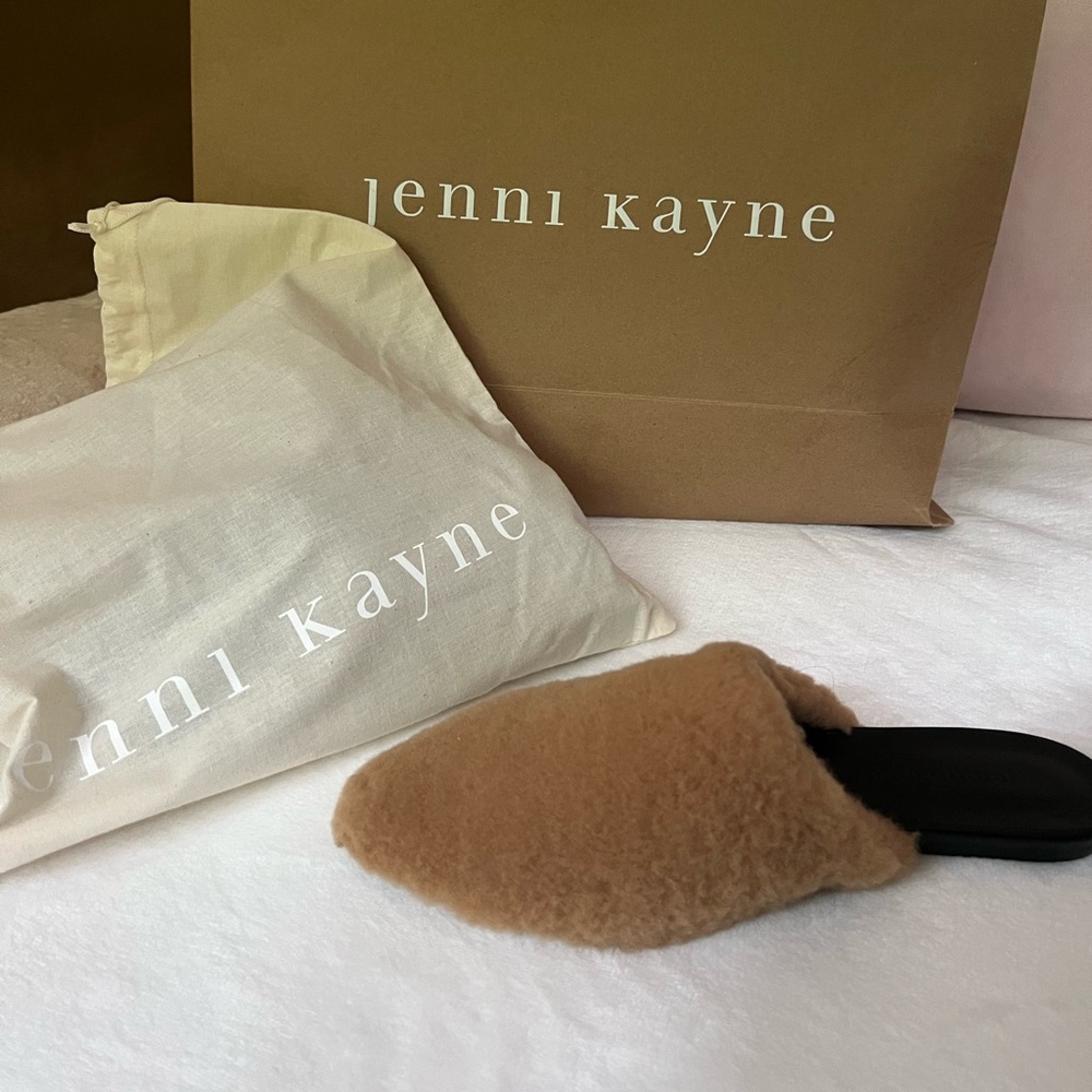 Nwt Jenni Kayne Shearling Mule. Size 39 - image 1